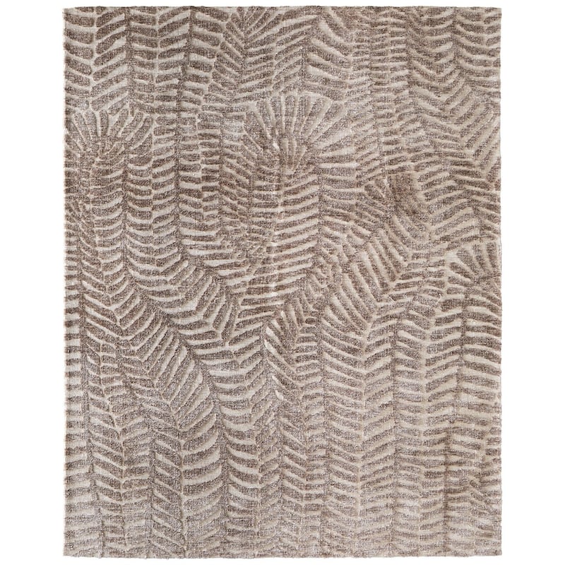 HomeRoots Animal Print Bohemian Rectangle Area Rug