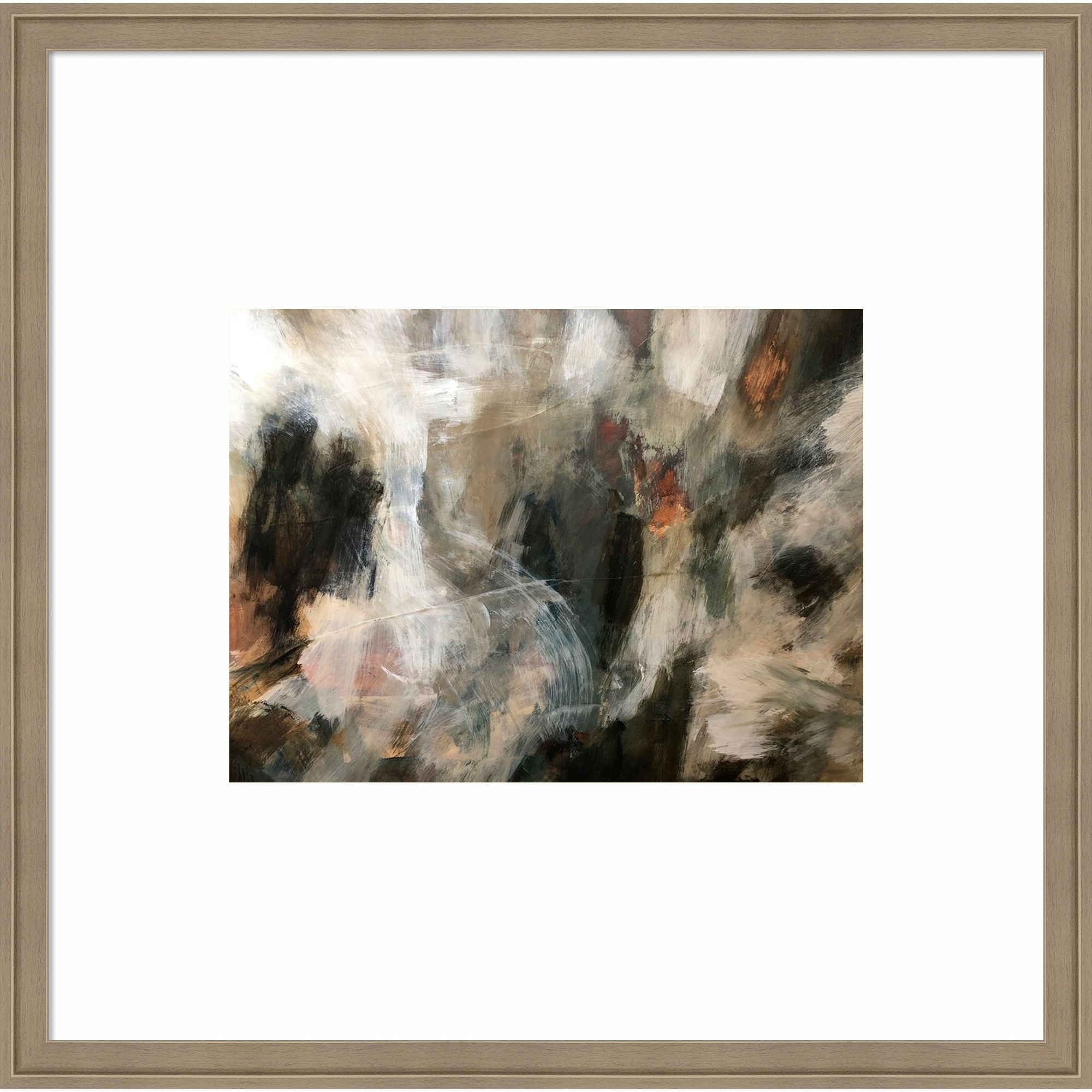 Abstract No. 1 by Chloe Elliott Wood Framed Wall Art Print
