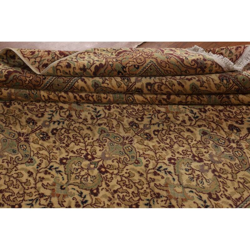 Anatolian Turkish Vintage Rug Hand-Knotted Living Room Wool Carpet - 6'6" X 9'9"