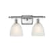 Option Brushed Satin Nickel / White