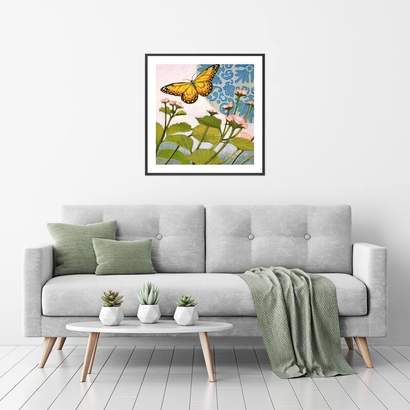 Flitter II Framed Print Wall Art by Norman Wyatt Jr.