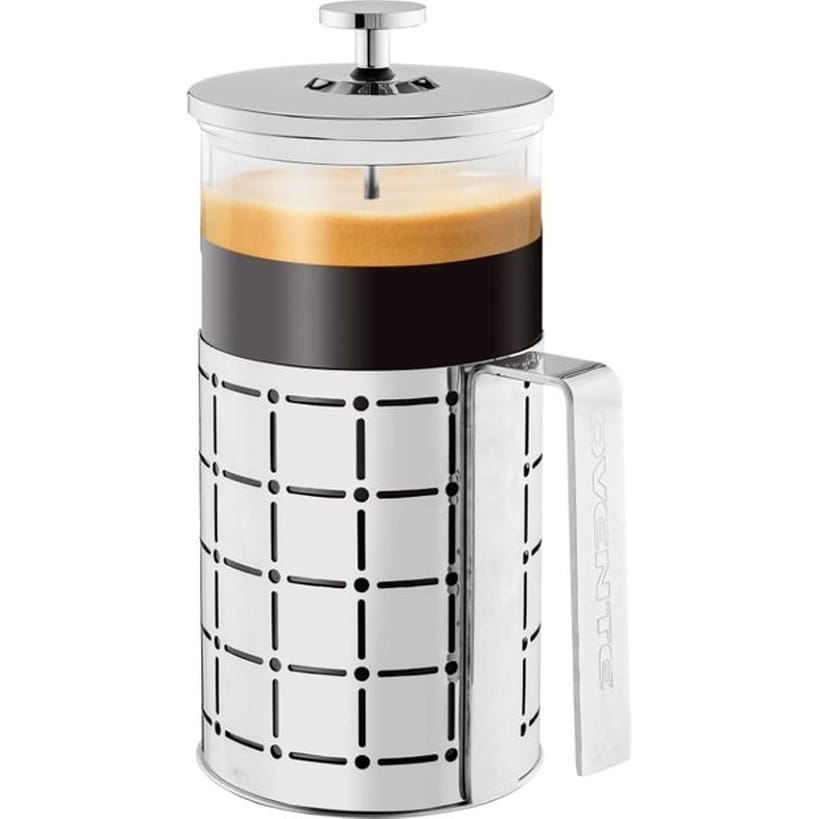 OVENTE French Press Coffee Maker, Stainless Steel Filter- Spiral