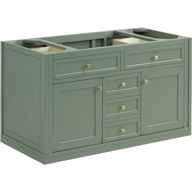 James Martin Vanities 503-V48 Chicago 48" Free Standing Single Basin - Smokey Celadon