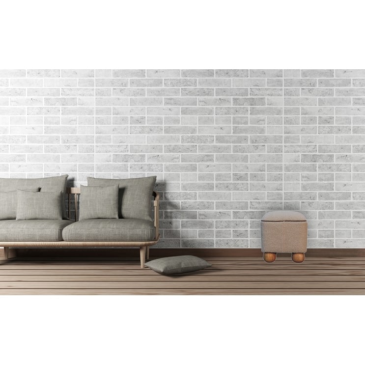 Serenity Footstool with Ball Feet