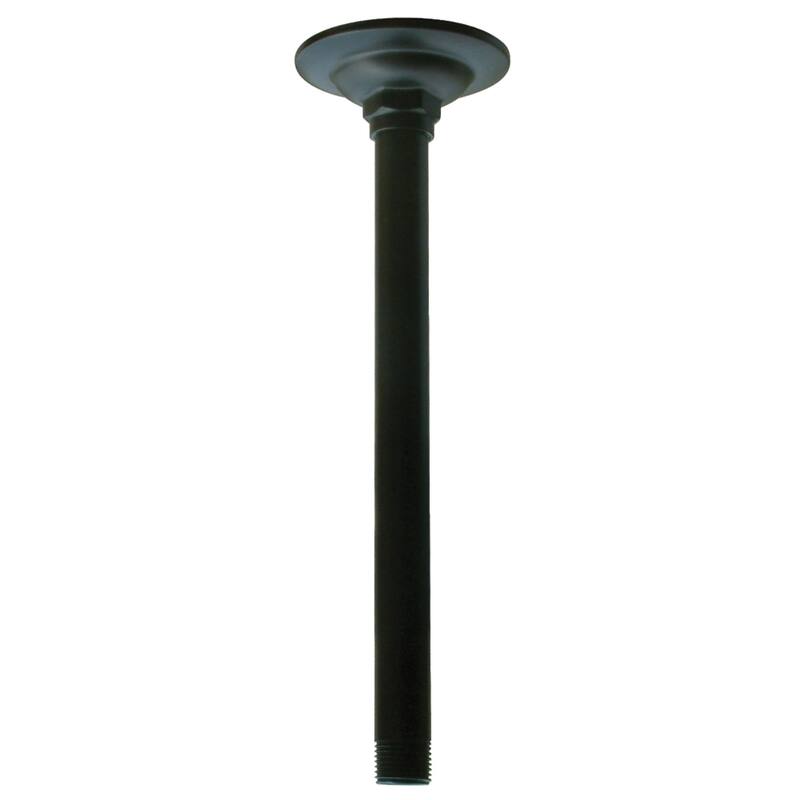 Kingston Brass Trimscape 10-Inch Rain Drop Ceiling Mount Shower Arm