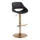 preview thumbnail 72 of 144, Silver Orchid Svellingen Adjustable Bar Stool with Rounded T Footrest - Set of 2
