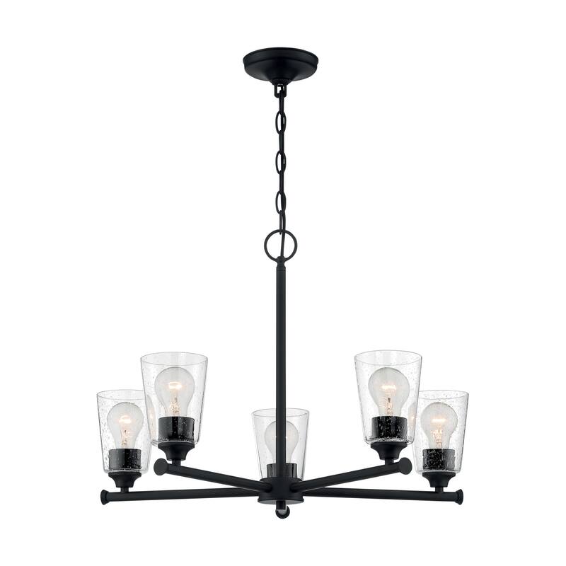 Bellevue NVCH58384 Tussle 5 Light 25" Wide Chandelier