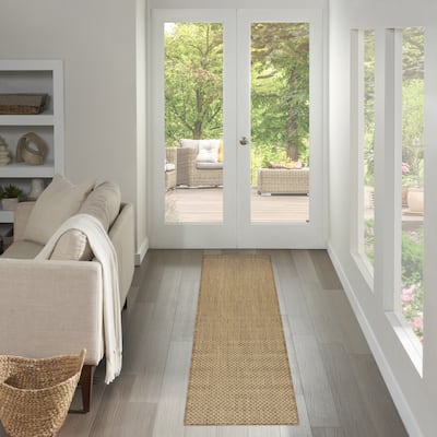 Nourison Courtyard Indoor/Outdoor Modern Geometric Area Rug