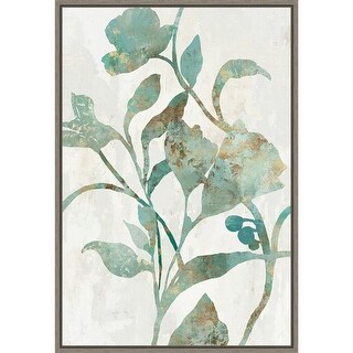 Rustic Flower II by Asia Jensen Framed Canvas Art - Bed Bath & Beyond ...