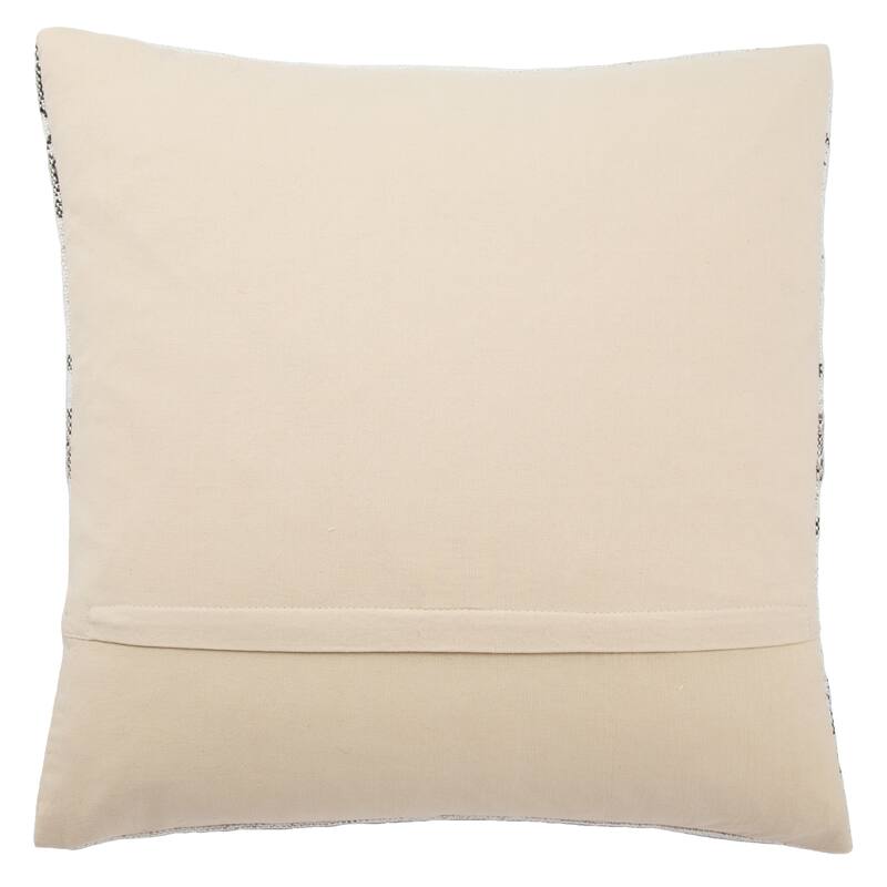 Tribal Pattern Ivory/Gray Throw Pillow