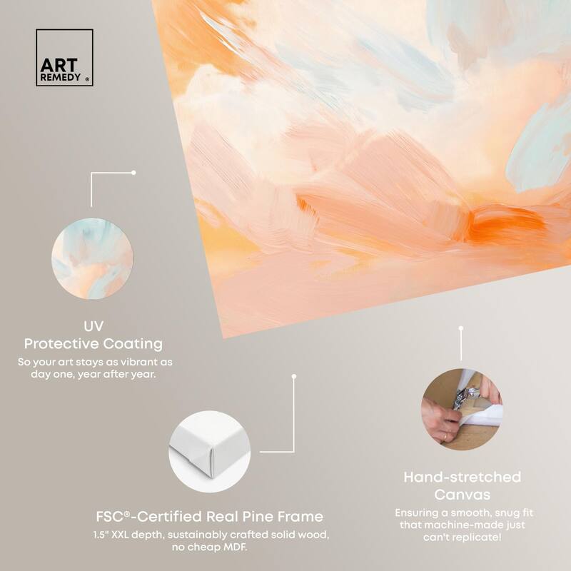 Sunrise Palette I Canvas by Art Remedy, Gallery Wrapped