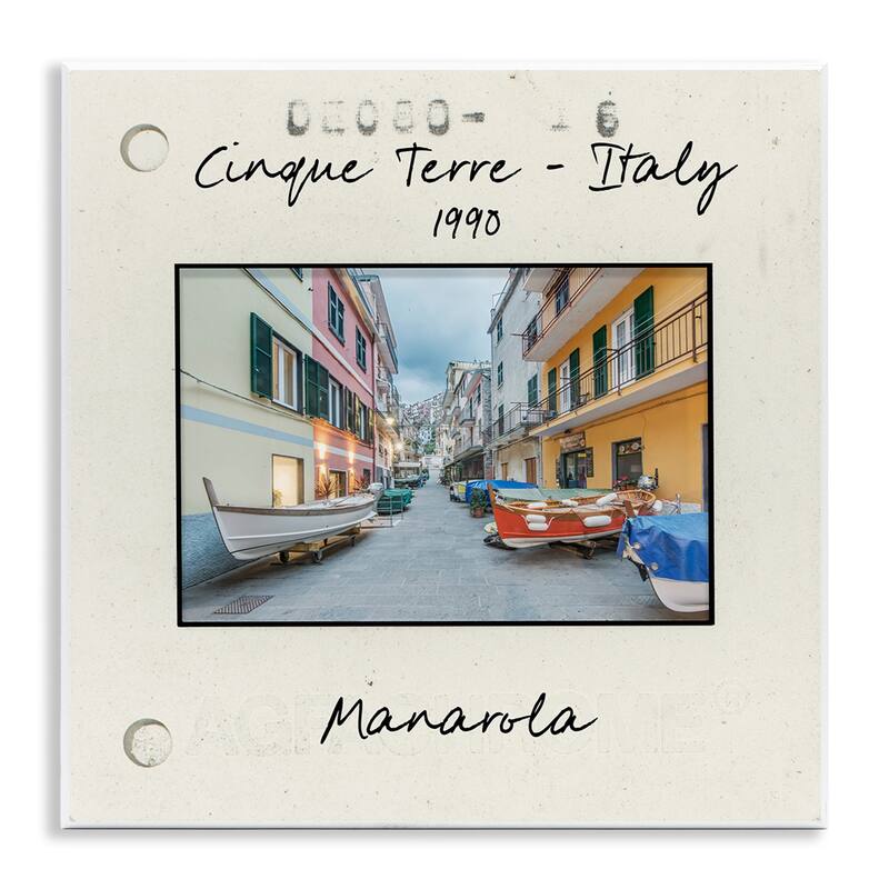 Stupell Vintage Travel Italy View Wall Plaque Art Design By Danita Delimont - 12 x 12