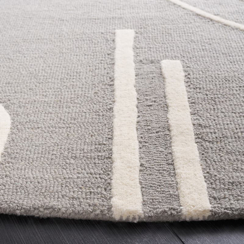 SAFAVIEH Handmade Rodeo Drive Vutka Mid-Century Modern Wool Rug