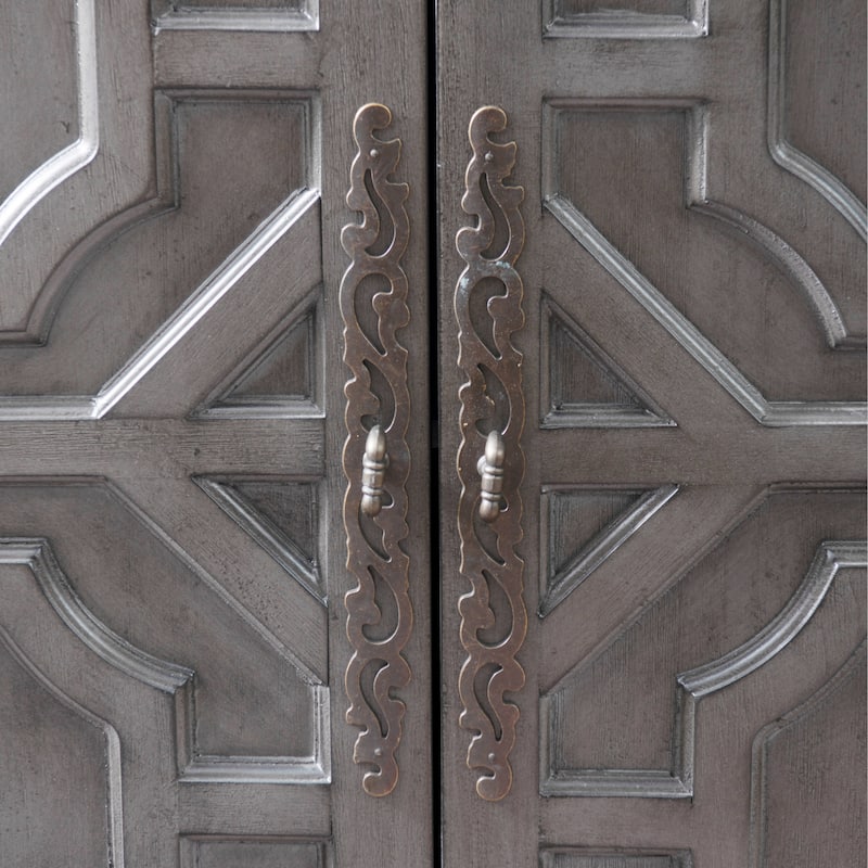 Chanters Solid Wood 2-Door Accent Cabinet