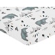 preview thumbnail 3 of 4, Sweet Jojo Designs Fitted Crib Sheet for the Bear Mountain Collection