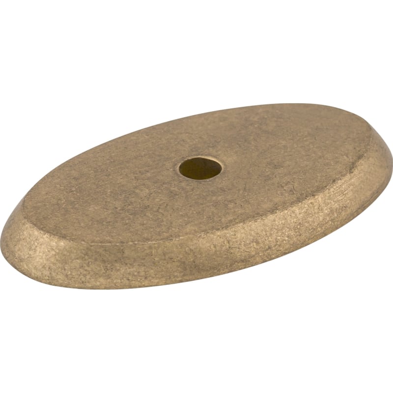 Top Knobs Oval 1-3/4 Inch Knob Backplate from the Aspen Series