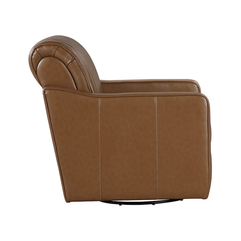 Seroa Faux Leather Swivel Chair