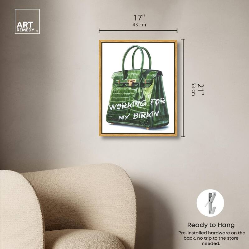 Doll Memories - Greeny Dream Canvas by Art Remedy