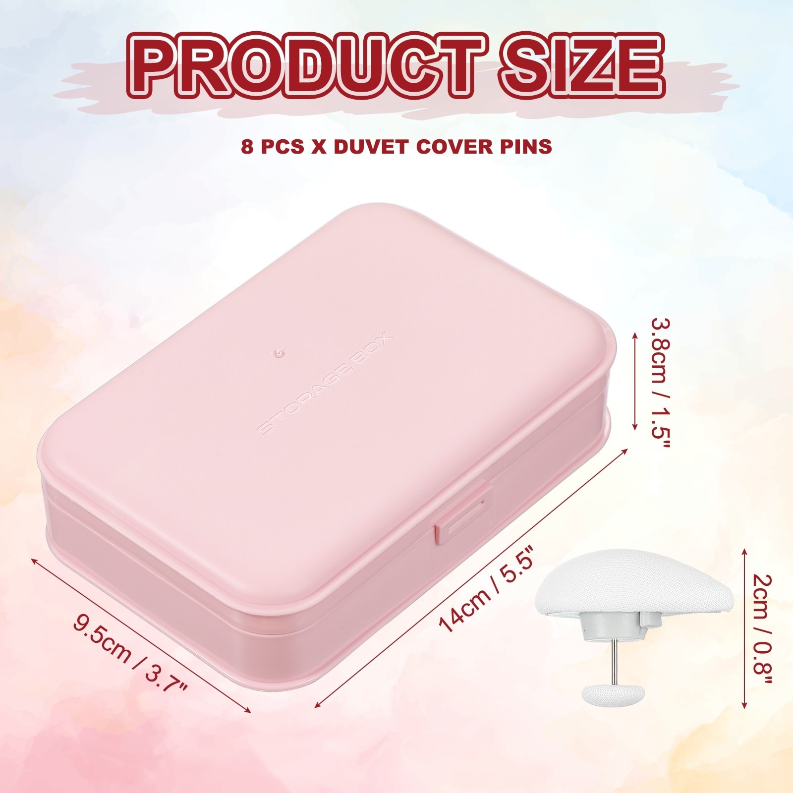 Duvet Cover Pins to Hold Comforter Inside, Duvet Clips with Soft Fabric Material for Quilt Curtains