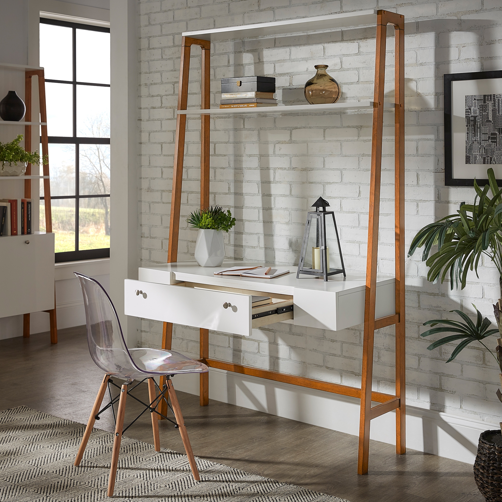 Modern store ladder desk
