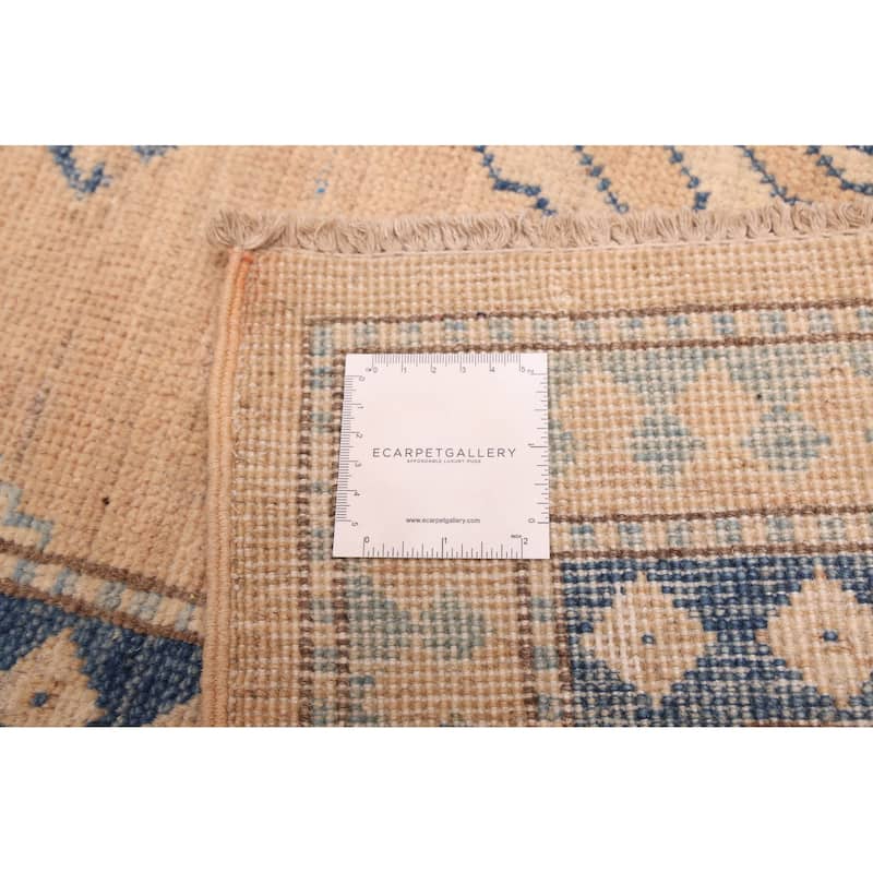 ECARPETGALLERY Hand-knotted Finest Ghazni Tan Wool Rug - 9'4 x 13'8