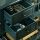 preview thumbnail 8 of 25, HOMCOM Vintage Console Table with 2 Drawers and Cabinets, Retro Sofa Table for Entryway, Living Room and Hallway