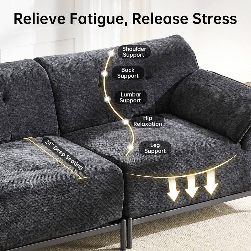 Upholstered Modular Sectional Sofa