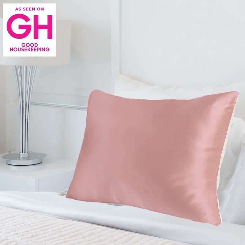 MYK Natural 25 Momme Silk with Cotton Underside Pillowcase