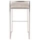 preview thumbnail 28 of 48, Fuji Contemporary Stackable Stainless Steel Low-Profile Back Bar Stool (Set of 2) - N/A
