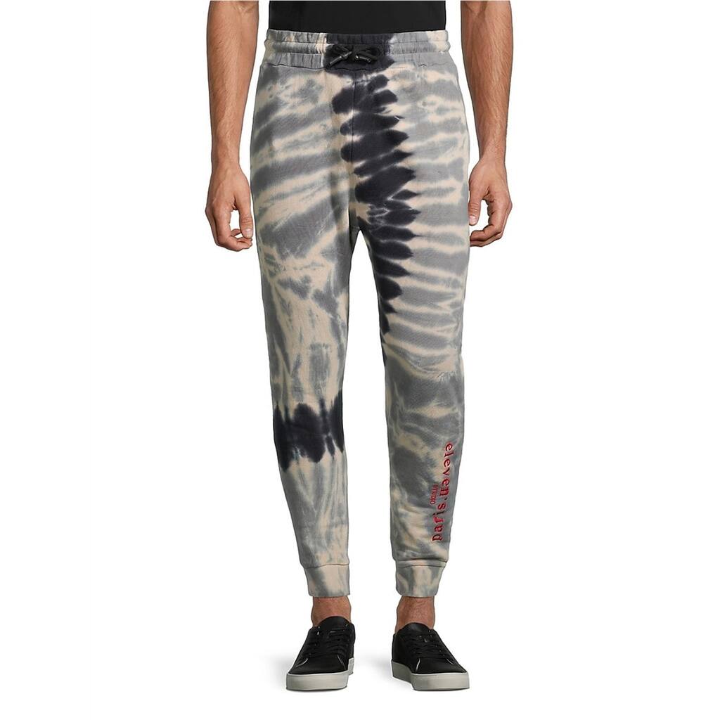 Elevenparis Mens Tie Dye Casual Jogger Pants