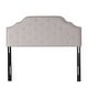 preview thumbnail 19 of 35, Silas Contemporary Fabric Full/Queen Headboard by Christopher Knight Home