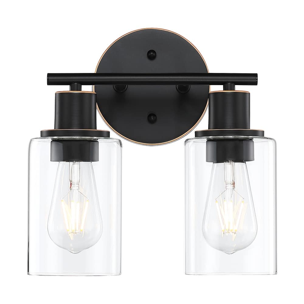 2-Lights Bathroom Wall Sconce