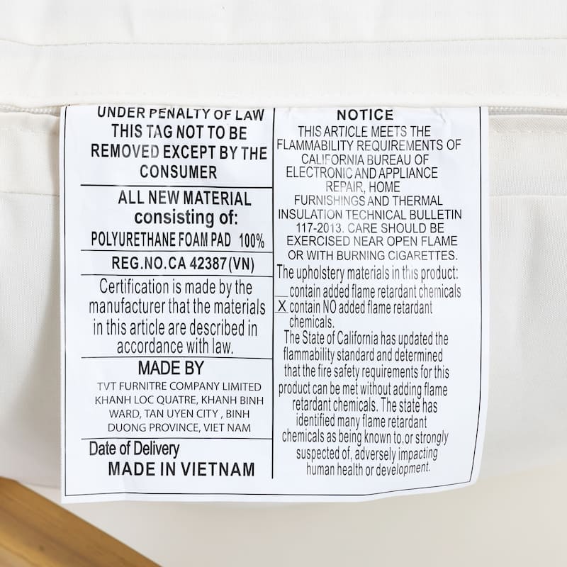 Outdoor Acacia Wood 2 Seater Chat Set with Cushions, Outdoor Bistro Set Furniture