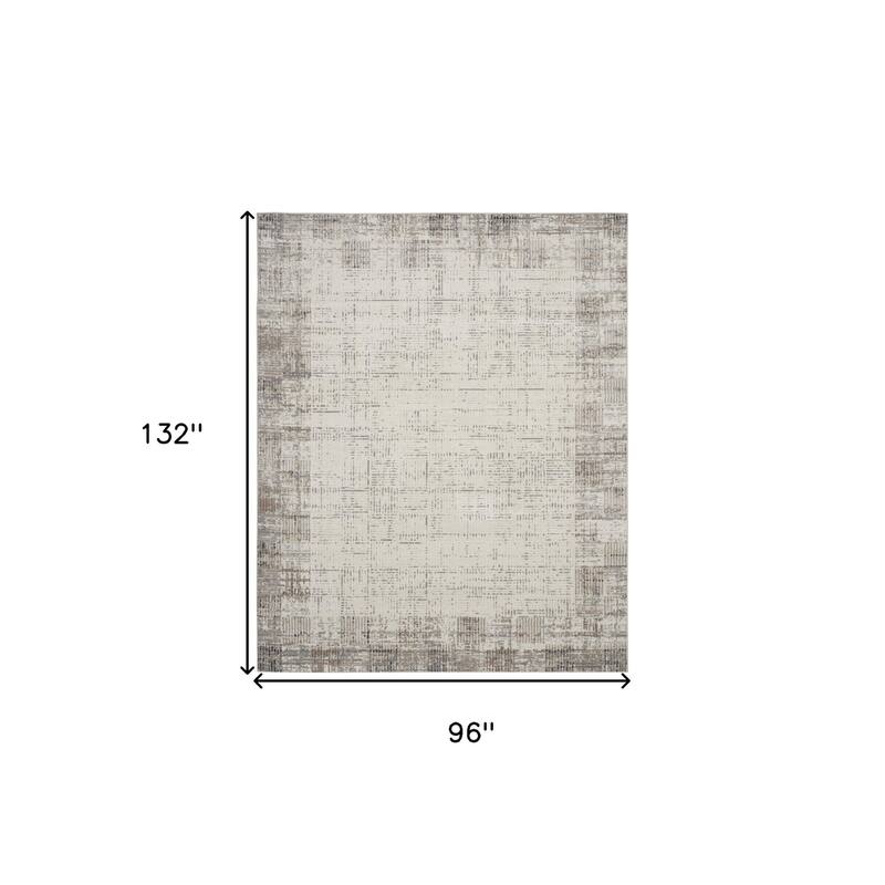 HomeRootsAbstract Modern Rectangle Area Rug - 132' X '96' X '0.25
