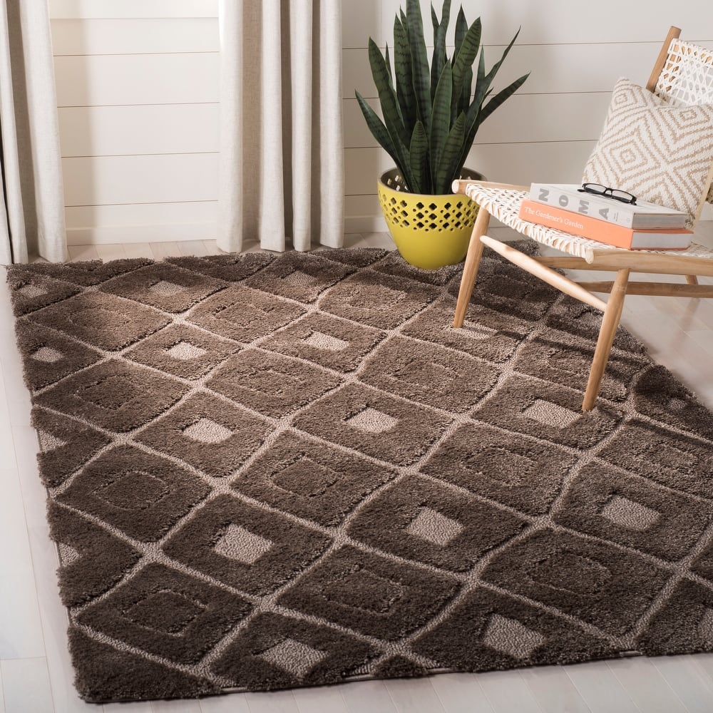 SAFAVIEH Olympia Shag Zephirine 1.2-inch Thick Rug