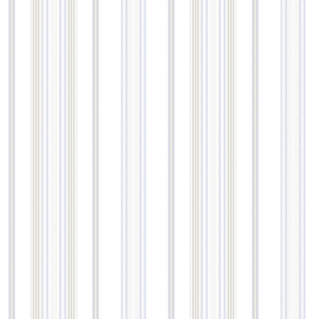 Galerie Wallcoverings Nostalgie Collection Multi Stripe Non-woven Matte Wallpaper Roll