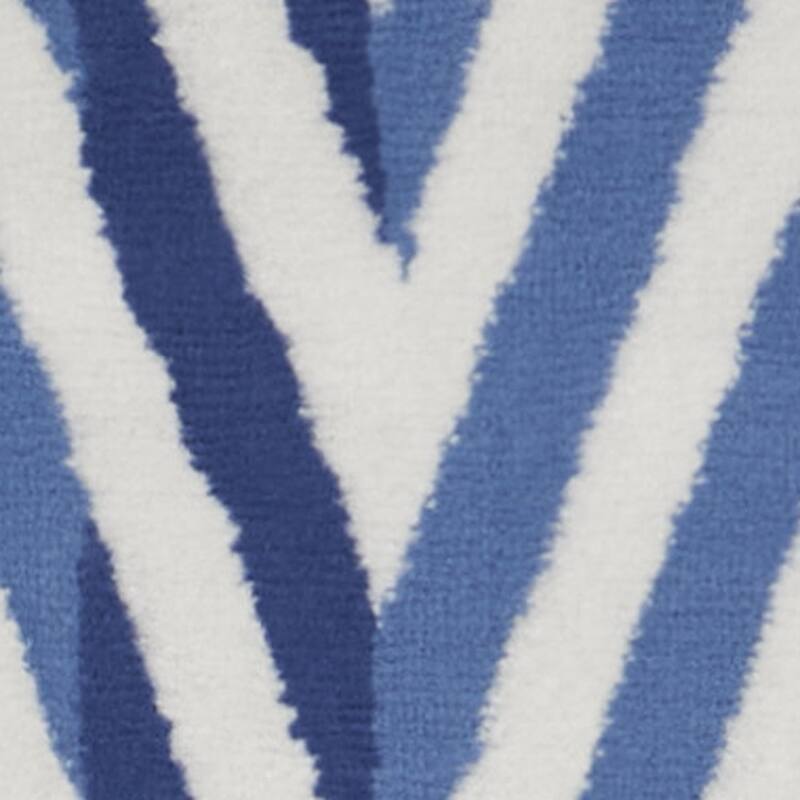 Jovu Power Loomed Distressed Geometric Abstract Modern Non Skid Stain Resistant Area Rug By HomeRoots - 96' X '24' X '0.39
