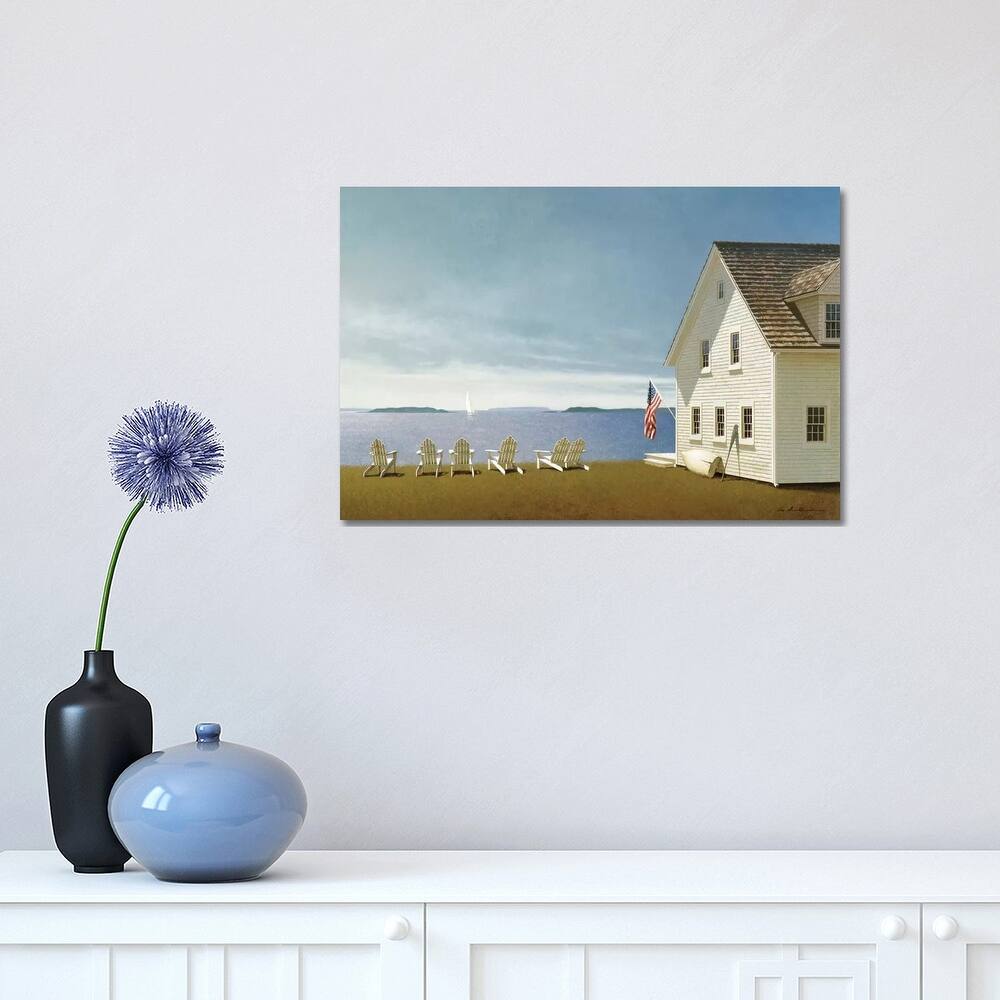 iCanvas "Summer Retreat" by Zhen-Huan Lu Canvas Print