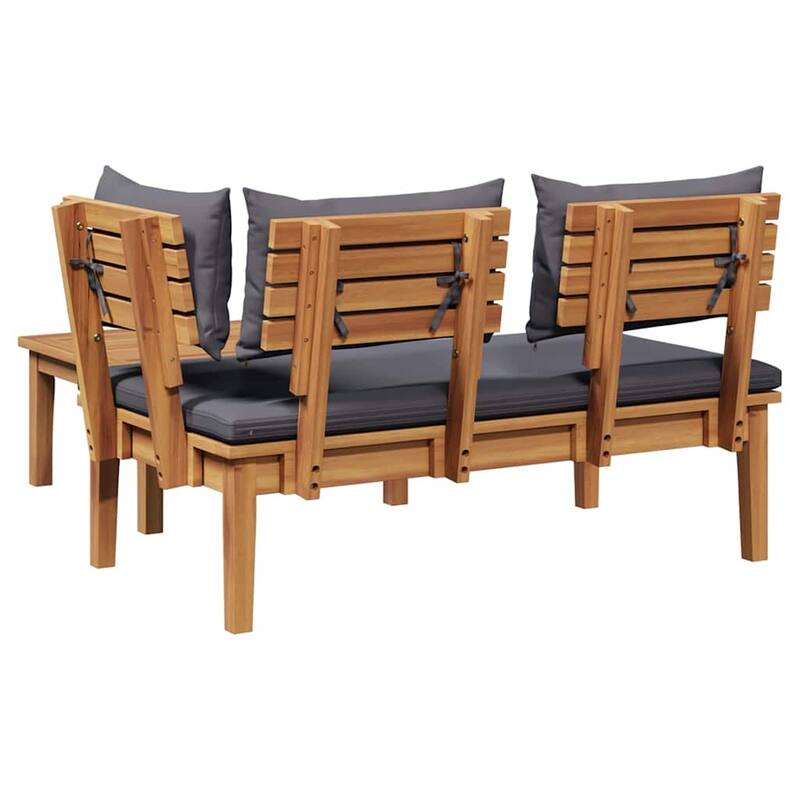 vidaXL Garden Bench Brown Solid Teak wood