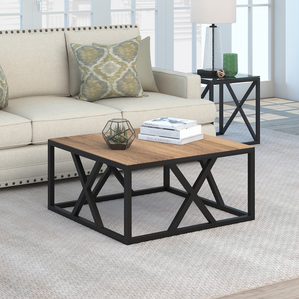 Carbon Loft Marius Blackened Bronze Coffee Table