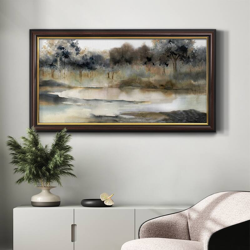 Serene River Premium Framed Canvas- Ready to Hang