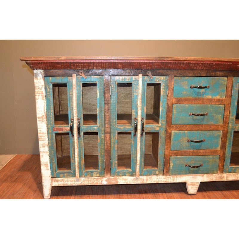 La Boca Solid Wood Sideboard - 84"