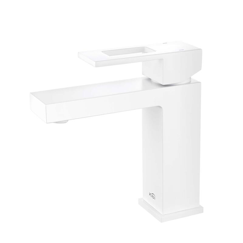 Single-handle Bathroom Vanity Sink Faucet w/ Water Hose