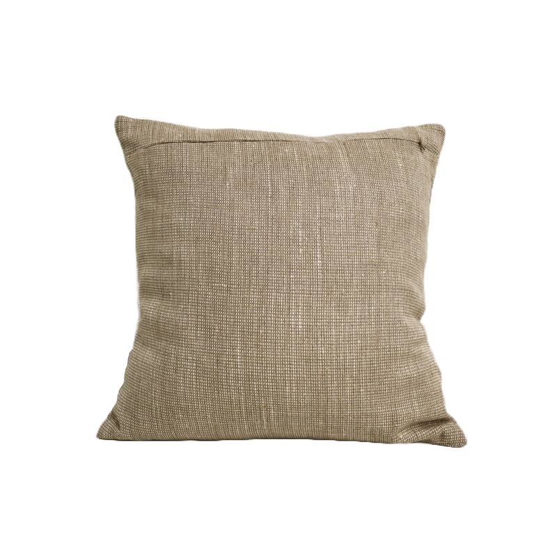 Home&Manor Valence Linen Throw Pillow 20x20