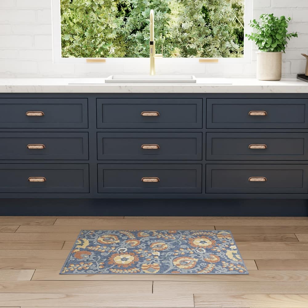 Nourison Aloha Indoor/Outdoor Floral Area Rug