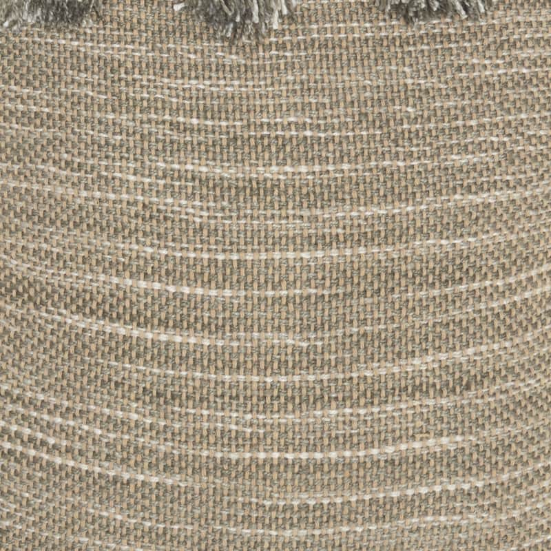 Off Tasseled Throw Pillow