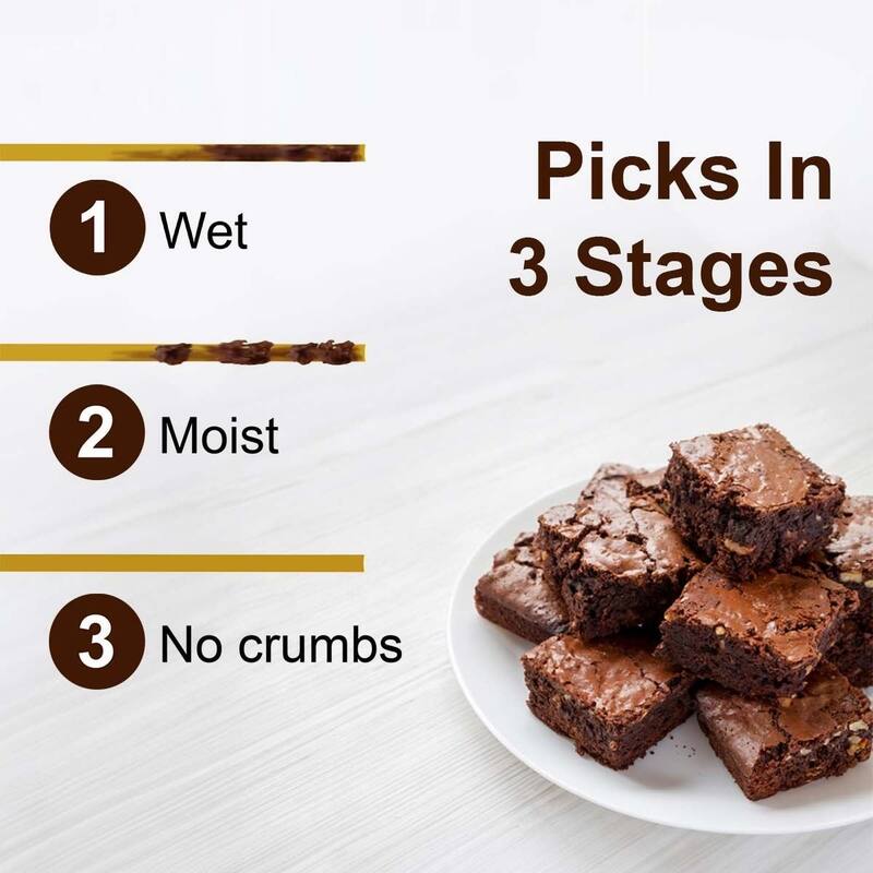 HIC 6" Natural Corn Husk Amish Broom Cake Tester