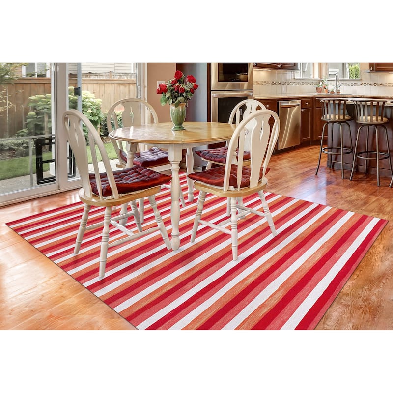 Liora Manne Visions II Painted Stripes Indoor/ Outdoor Area Rug
