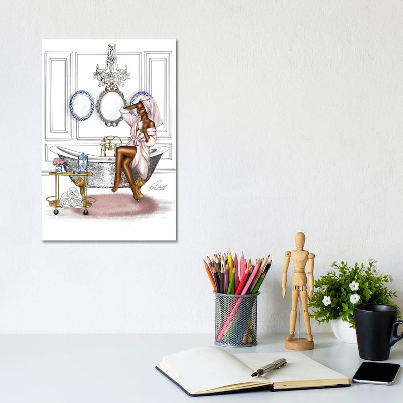 iCanvas "Pamper Time" by Peniel Enchill Canvas Print - 12x8x0.75