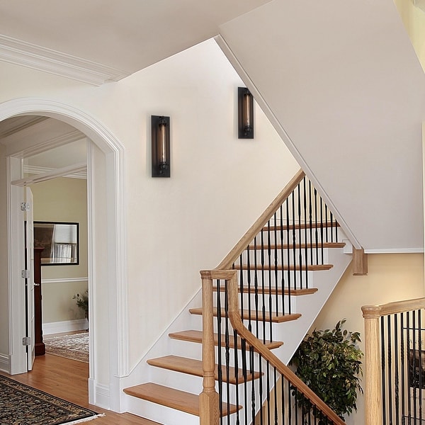 Farmhouse sconces indoor discount